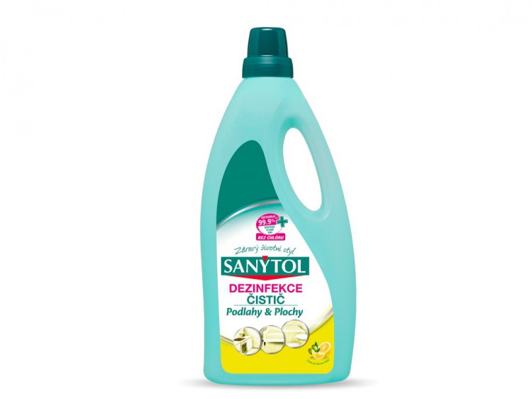 Sanytol dez.UNI podlahy/plochy 1l Citron | Čistící a mycí prostředky - Speciální čističe - Univerzální Sanytol dez.UNI podlahy/plochy 1l Citron | Čistící a mycí prostředky - Speciální čističe - Univerzální